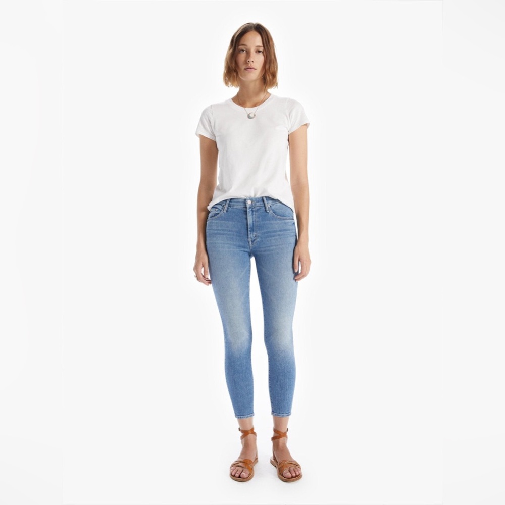 MOTHER The Looker Crop Jean Excellent Condition